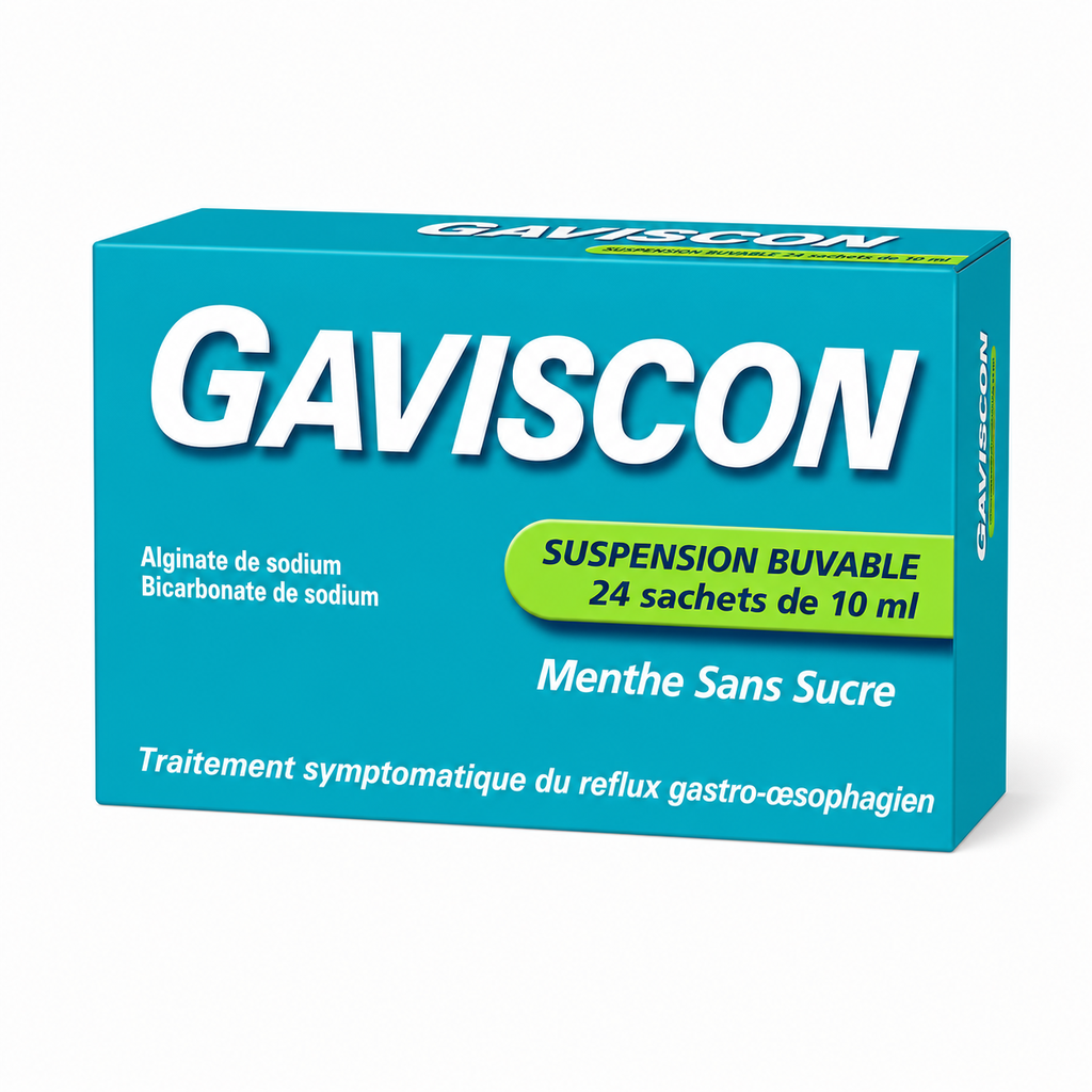 GAVISCON SUSP BUV SACH 10ML BT/24