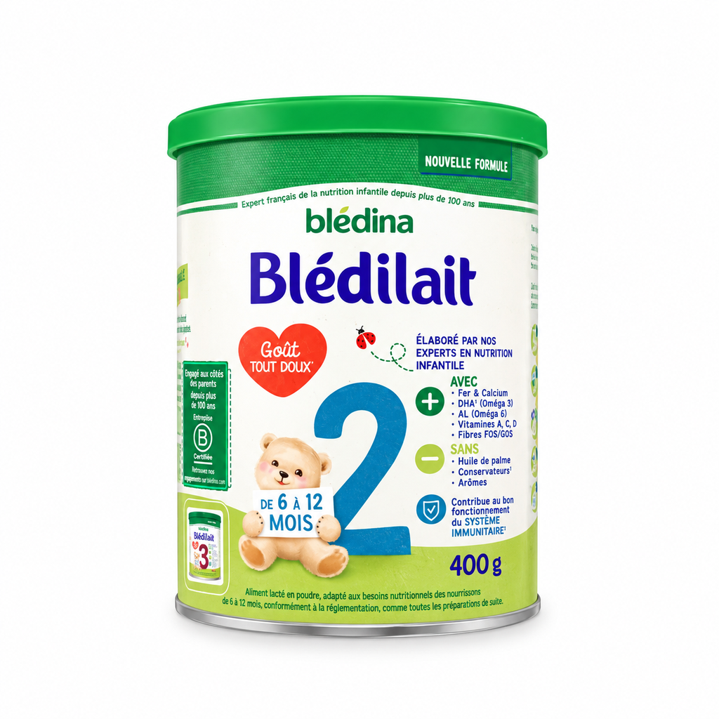 BLEDINA BLEDILAIT N°2 6-12M 400G
