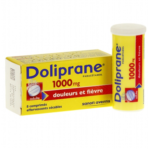 [3582910016755] DOLIPRANE 1000MG EFF B/8